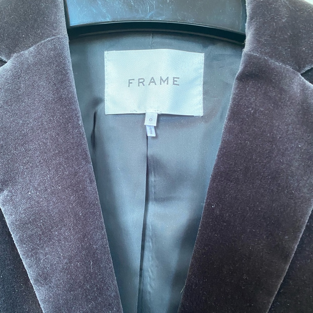 Frame Single Button Jacket - Picture 2 of 3